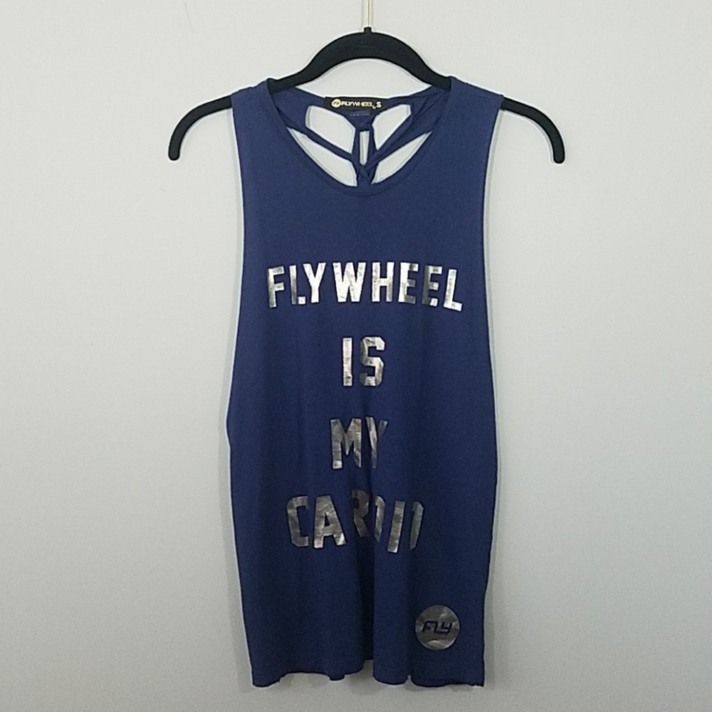 FLYWHEEL is my Cardio Braided Tank